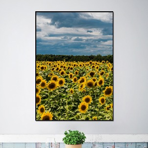[ATVG] sunflower3 프린팅 액자